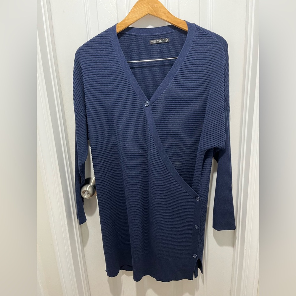 LEVELWEAR VERVE EMMA WRAP CARDIGAN LARGE BNWT